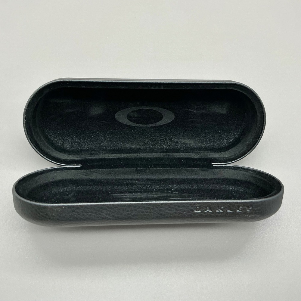 Oakley‎ Case Unisex Black Faux Leather Hard Shell Protective Eyewear CASE ONLY